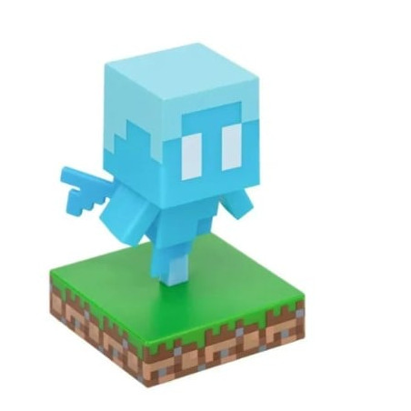 Lampada paladone icons minecraft allay 11cm multicolore