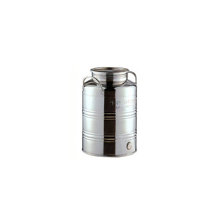 Fusto alimenti alto inox 18/10 l.25 milano [machx ]