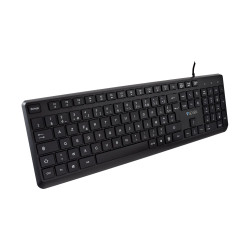 Tastiera v7 usb cablato azerty nero [ku350fr]
