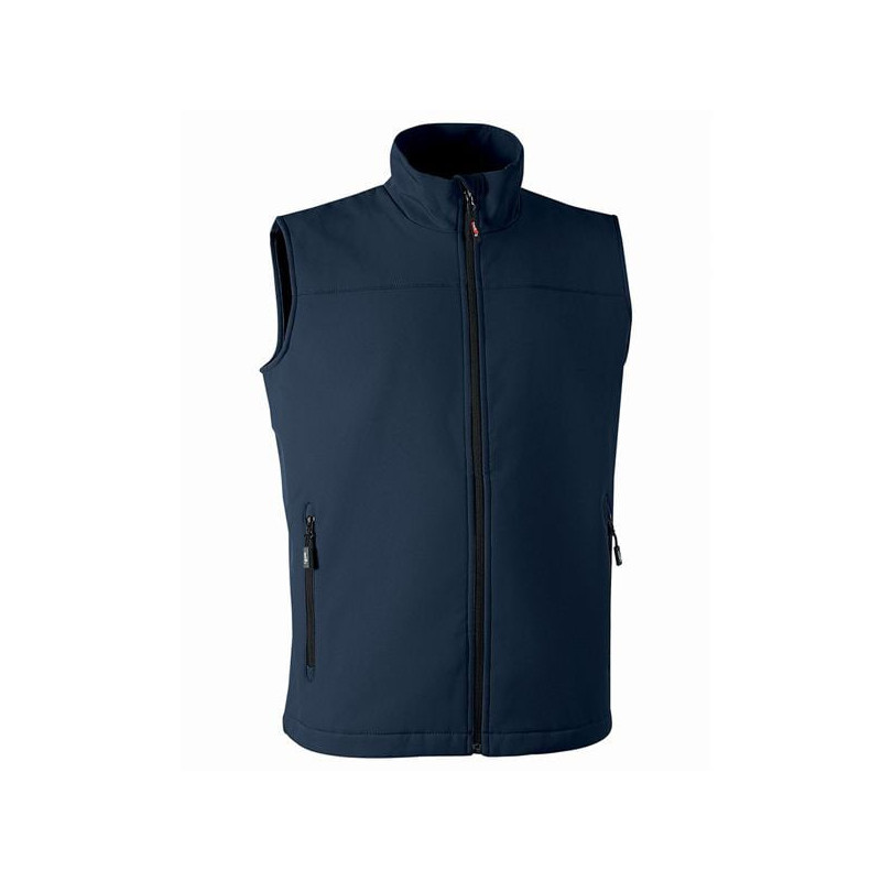 Gilet da lavoro u power dublino softshell poliestere xl blu [cy231wb-xl]