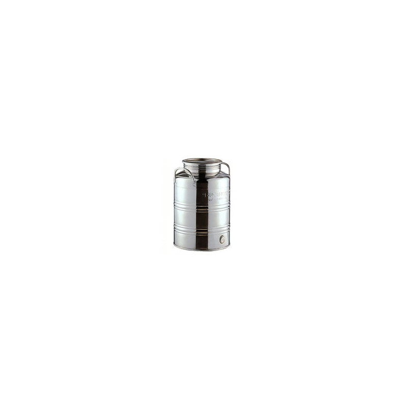 Fusto alimenti alto inox 18/10 l.50 milano [machx ]