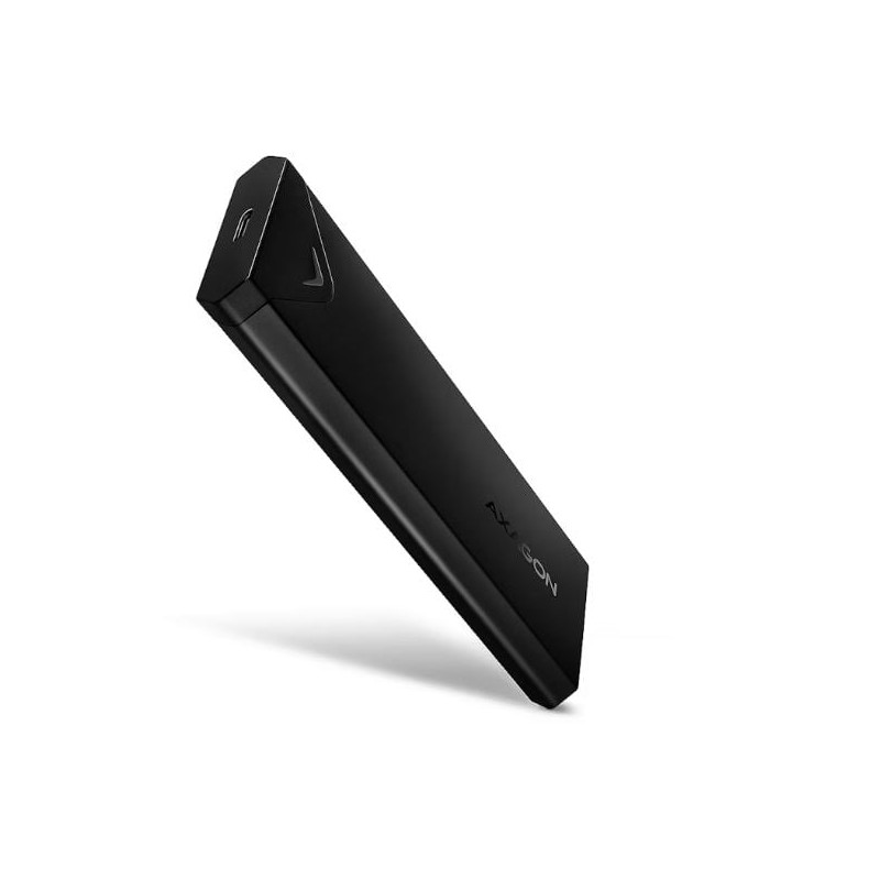 Box ssd axagon per ssd m.2 usb-c 3.2 gen2 nero [aiaxnoeem2ub201]