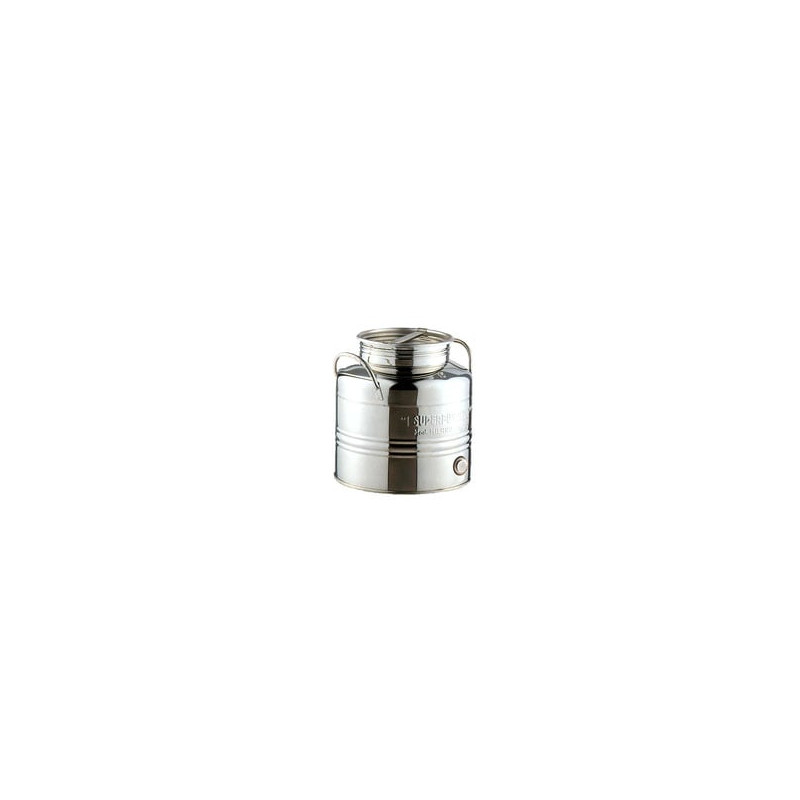 Fusto alimenti basso inox 18/10 l.10 milano [machx ]