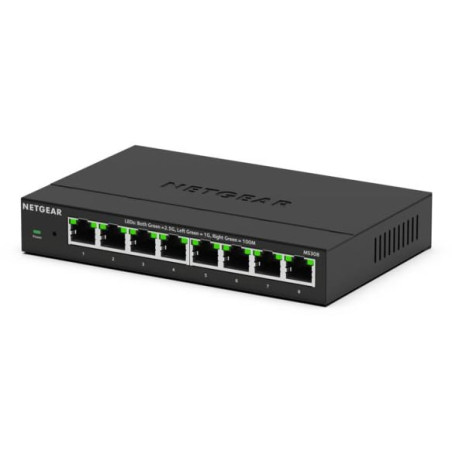 Switch netgear ms308 non gestito 8 porte gigabit ethernet 10/100/1000