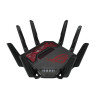 Router asus rog rpture gt-be19000 tri-band 5g/wifi 7/19000mbps/nero/rosso