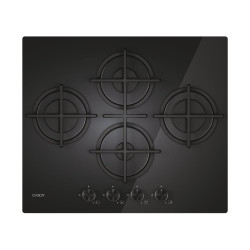 Piano cottura a gas candy moderna cvg6dtb da incasso 59.5cm 4 fornelli