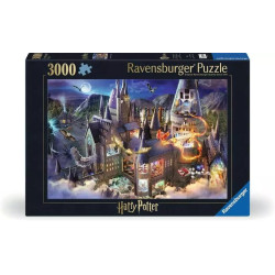 Puzzle ravensburger 17561hogwarts interior multicolore 3000pz [17561]