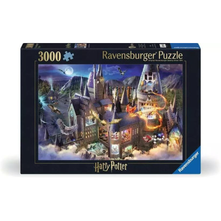 Puzzle ravensburger 17561hogwarts interior multicolore 3000pz [17561]