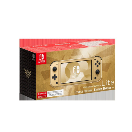 Console nintendo switch lite hyrule edition 768mhz 3570mah oro [10013779]