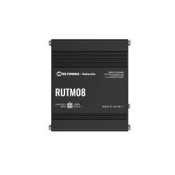 Router teltonika rutm08 industriale ethernet 4 porte nero [rutm08000000]