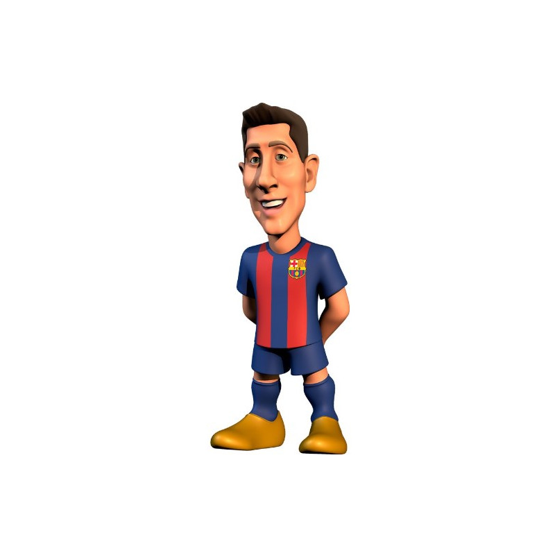 Minix fc barcellona robert lewandowski 12cm multicolore [12015]