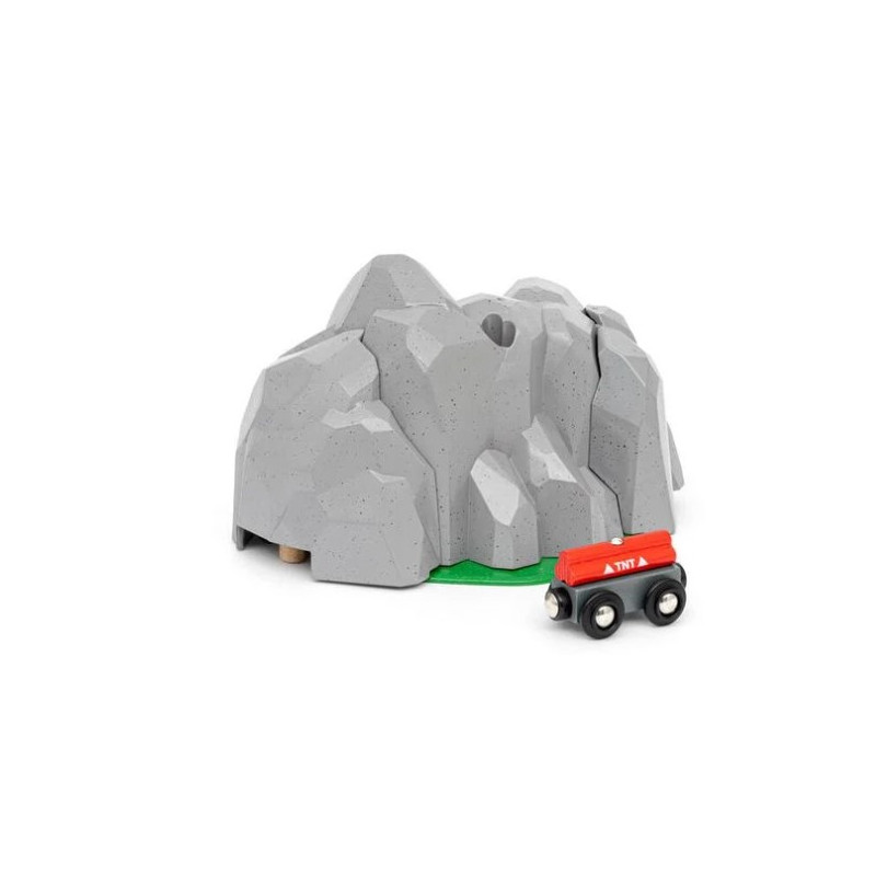 Giocattolo ravensburger brio tunnel con funzione di sabbiatura multicolore