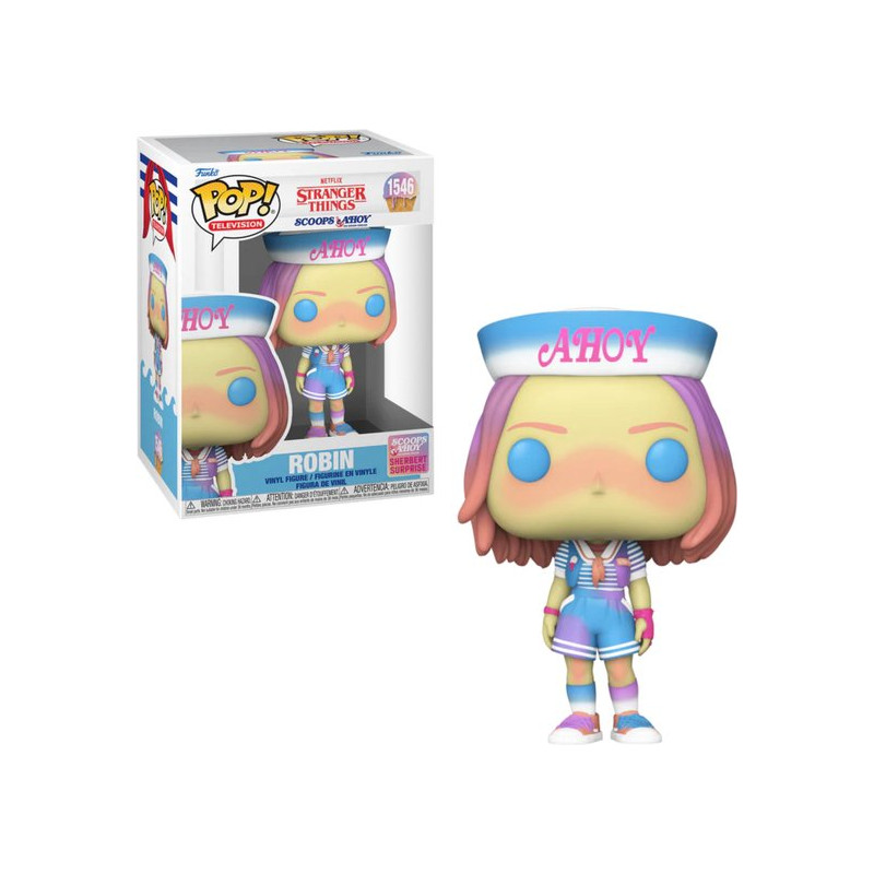 Funko pop! television stranger things no.1546 scoops ahoy robin 9cm