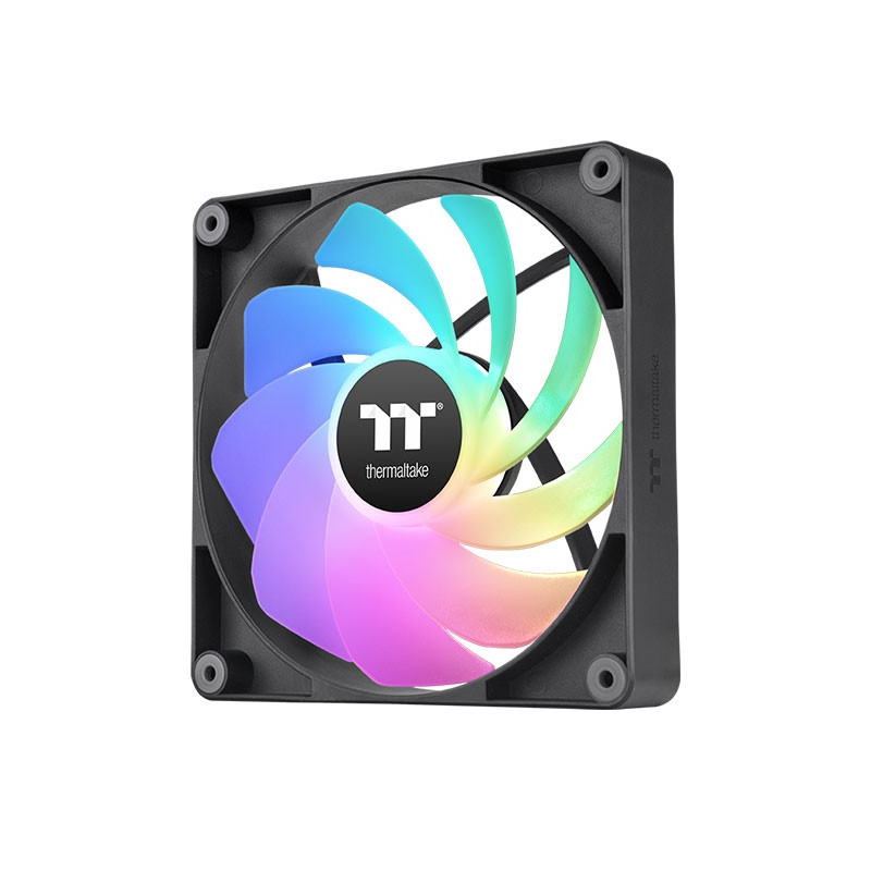 Ventola thermaltake ct120 reverse argb 2000rpm nero 2-pack [cl-f173-pl12sw-a]