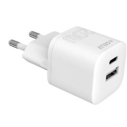 Caricabatteria da rete celly procom2 usba-c 20w bianco [pc2tcusbausbcwh]
