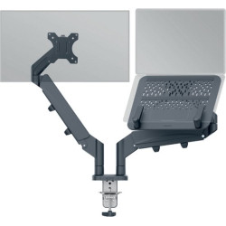 Braccio leitz per monitor/laptop grigio scuro [65380089]