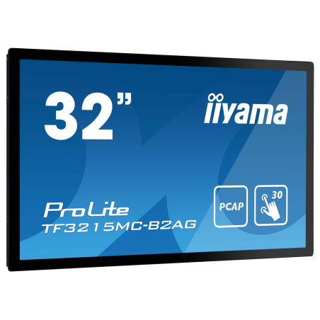 Monitor touchscreen led 31.5" iiyama prolite full hd 1920x1080/8ms/classe