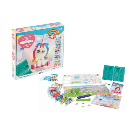 Gioco creativo dido' modella maxi unicorn fila [f362700]