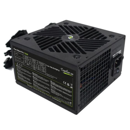 Alimentatore 750w tecnoware free silent pro atx non modulare nero