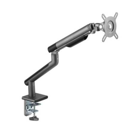 Supporto alterzone arm one usb per monitor in alluminio grigio