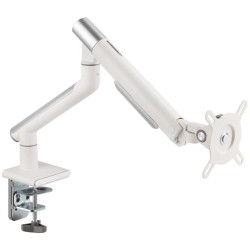 Supporto alterzone arm one usb per monitor in alluminio bianco