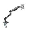 Supporto alterzone arm one usb per monitor in alluminio grigio