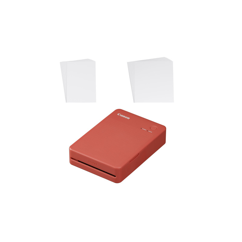 Stampante fotografica canon selphy qx20 rd 287x287dpi rosso