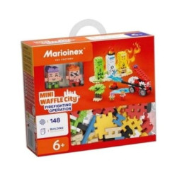 Set gioco marioinex waffle mini pompieri operazione [wimnxm0uf006286]