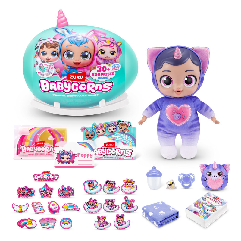 Set da gioco zuru babycorns +30 sorprese multicolore [92108]
