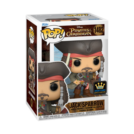 Funko pop film pirati dei caraibi jack sparrow 1482 9cm multicolore