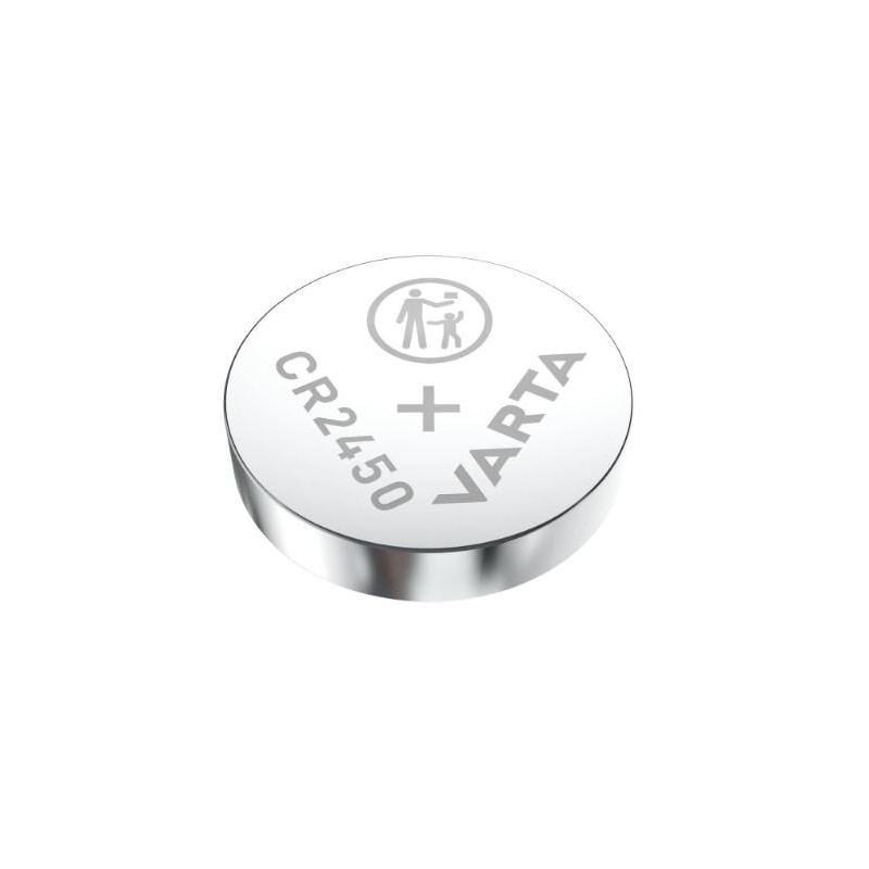 Pila varta lithium coin cr 2450 litio 3v a bottone 4pz [06450 101