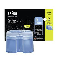 Detergente braun 3in1 pack di 6+2 cartucce ccr trasparente [241595]