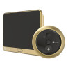Spioncino ezviz dp2c con videocitofono integrato 4.3'' wireless/2mp/1920x1080p/512gb/argento/nero