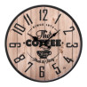 Orologio da parete lowell 21568 justaminute the cofee shop multicolore