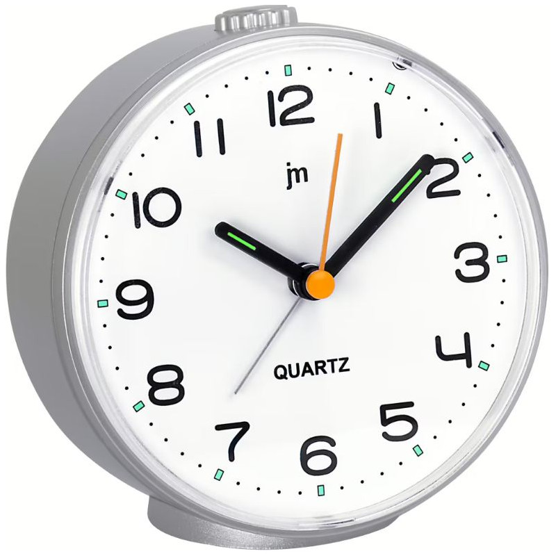 Orologio sveglia lowell ja7110s bianco/argento [ja7110s]