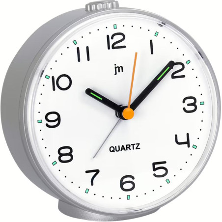 Orologio sveglia lowell ja7110s bianco/argento [ja7110s]