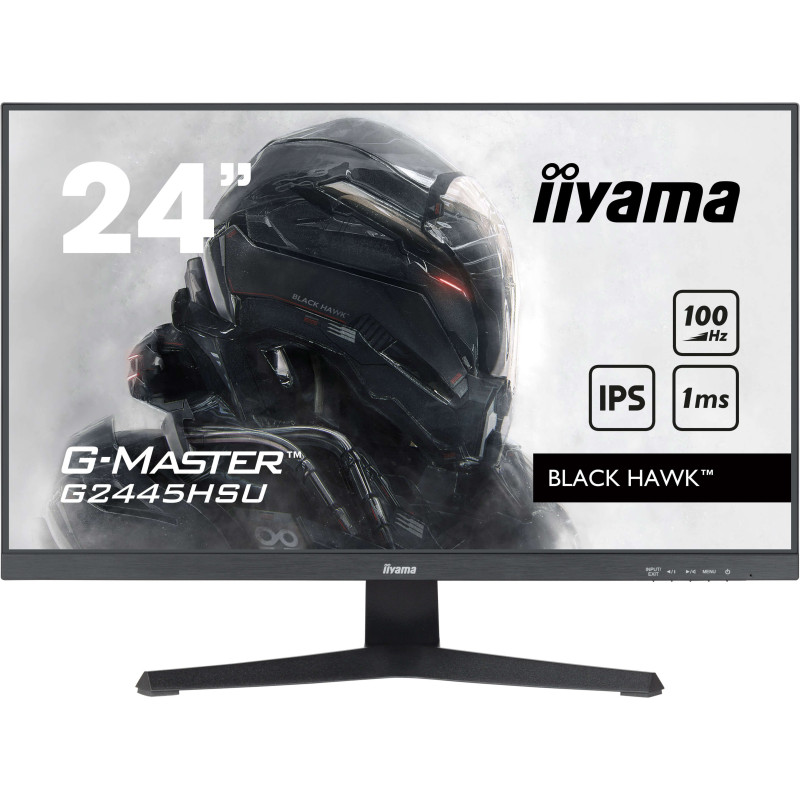 Monitor led 24'' liyama g-master g2445hsu full hd 1920x1080/1ms/clalsse