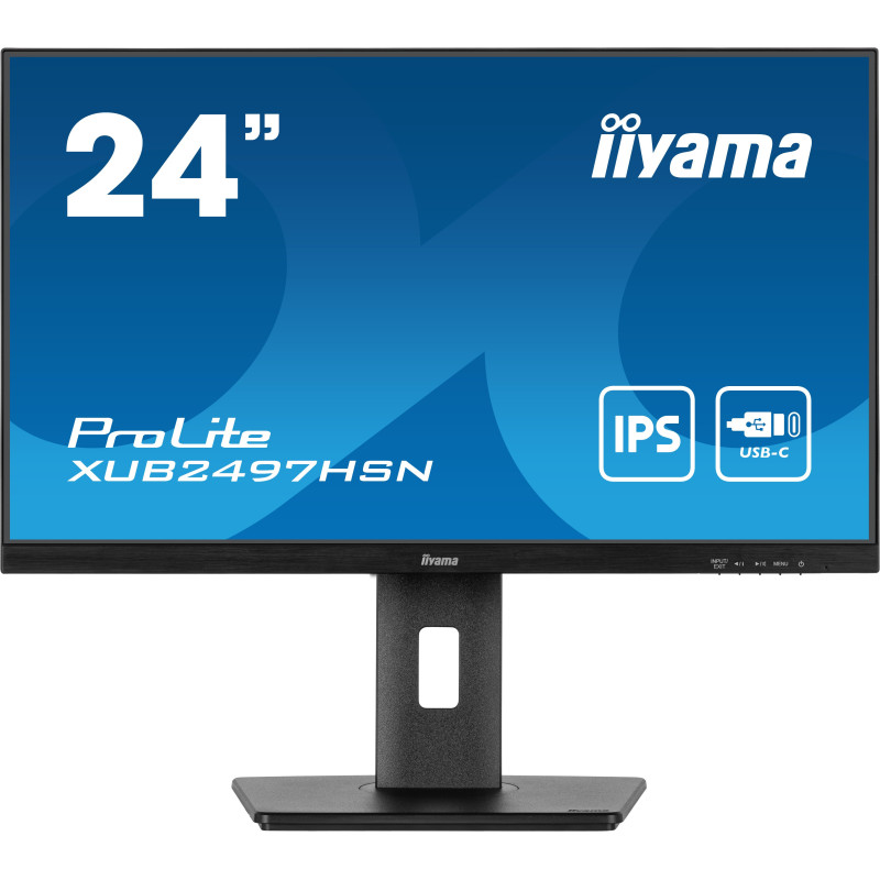 Monitor led 24' iiyama 24 xub2497hsn-b2 full hd 1920x1080/1ms/classe