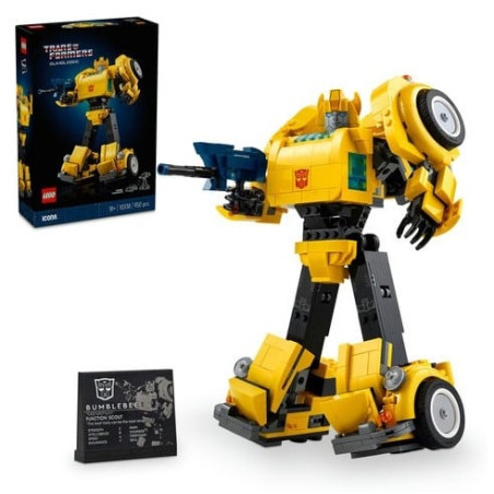 Set di costruzioni lego icons 10338 bumblebee giallo 950pz [10338]