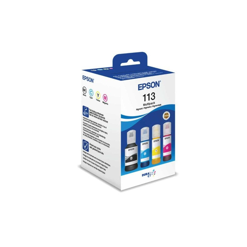 Cartuccia d'inchiostro epson 113 ecotank multipack a 4colori