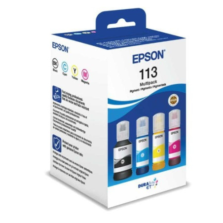 Cartuccia d'inchiostro epson 113 ecotank multipack a 4colori