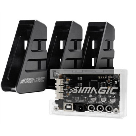 Scatola di controllo simagic haptic feedback control box trasparente