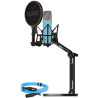 Microfono a treppiede rode nt1 signature con braccio da desktop studio+cavo