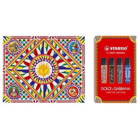 Evidenziatori stabilo boss original dolce multcolore 4pz [70/4-1-102-1]
