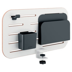 Organizer da scrivania leitz ergo con pannello forato piccolo 45x6.1x33cm