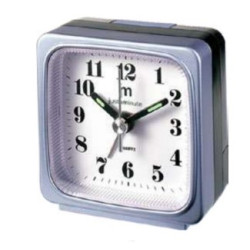 Orologio da tavolo lowell u5303mg in quarzo nero/grigio [u5303mg]