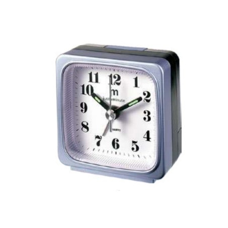 Orologio da tavolo lowell u5303mg in quarzo nero/grigio [u5303mg]