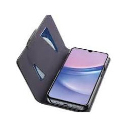 Custodia a portafoglio cellular line per samsung galaxy a16 nero