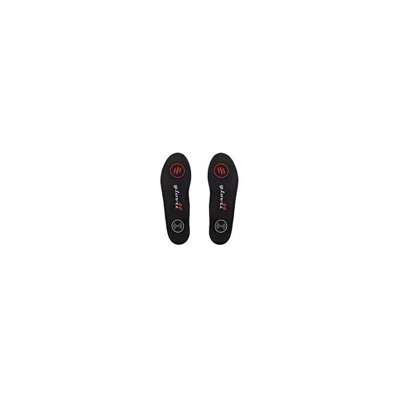 Soletta per scarpe glovii gw3l riscaldata unisex all nero [gw3l]