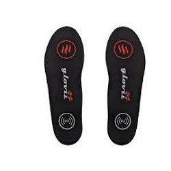 Soletta per scarpe glovii gw3m unisex all nero [gw3m]